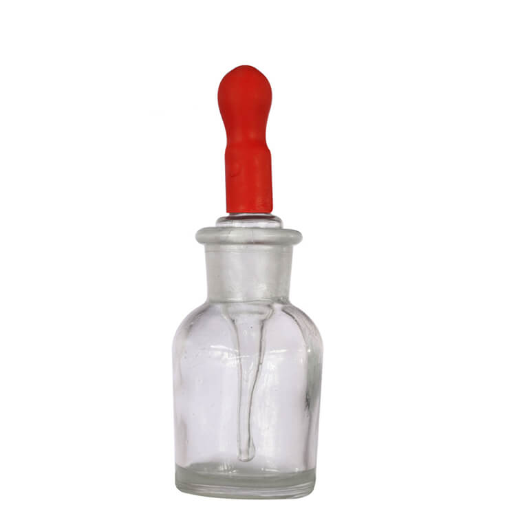 GL45 square glass bottles with screw cap reusable
